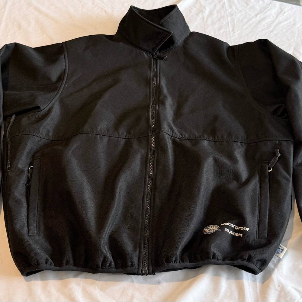Rivers West Waterproof Size Large Black Men’s Jacket With Fleece Lining .